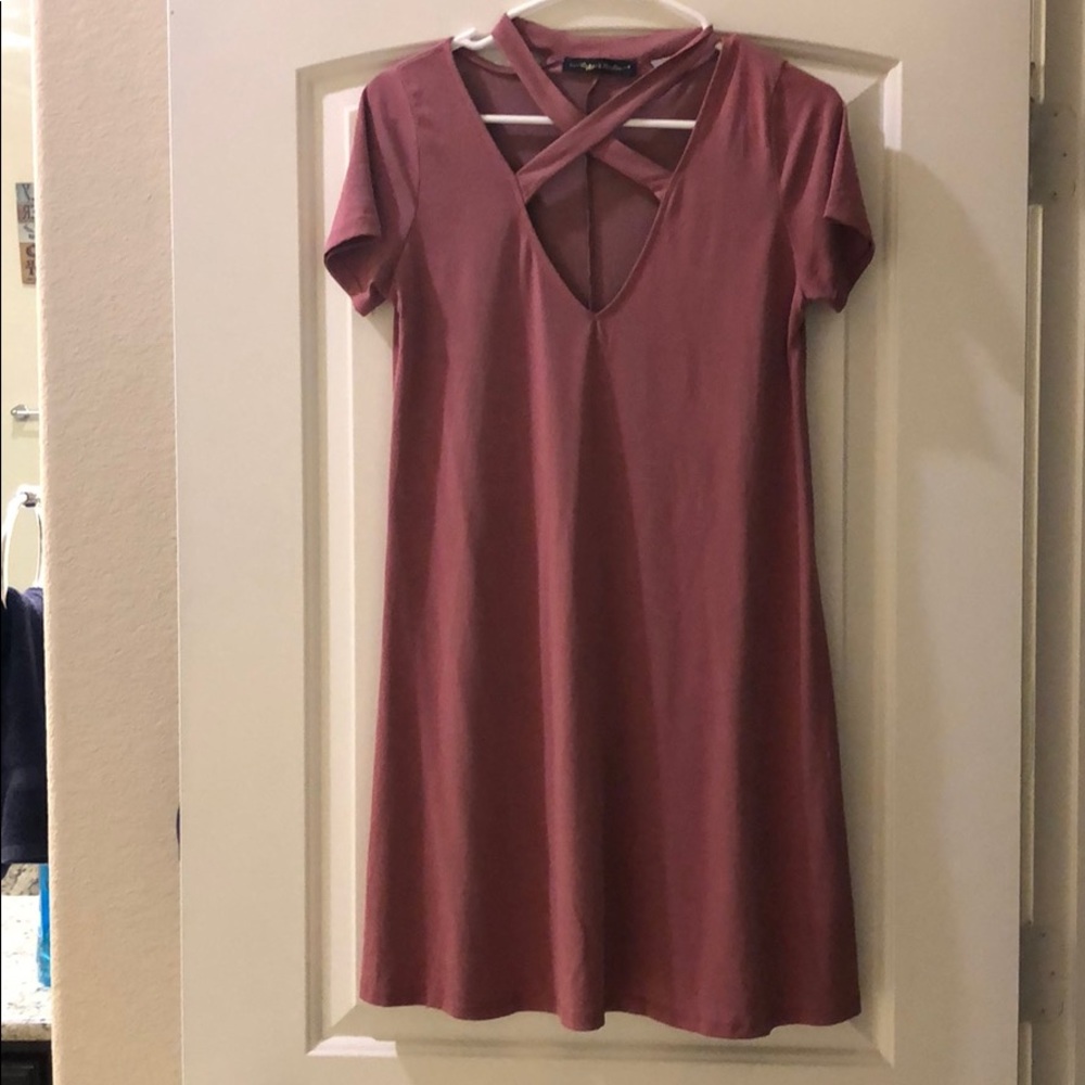 Mauve Short Dress